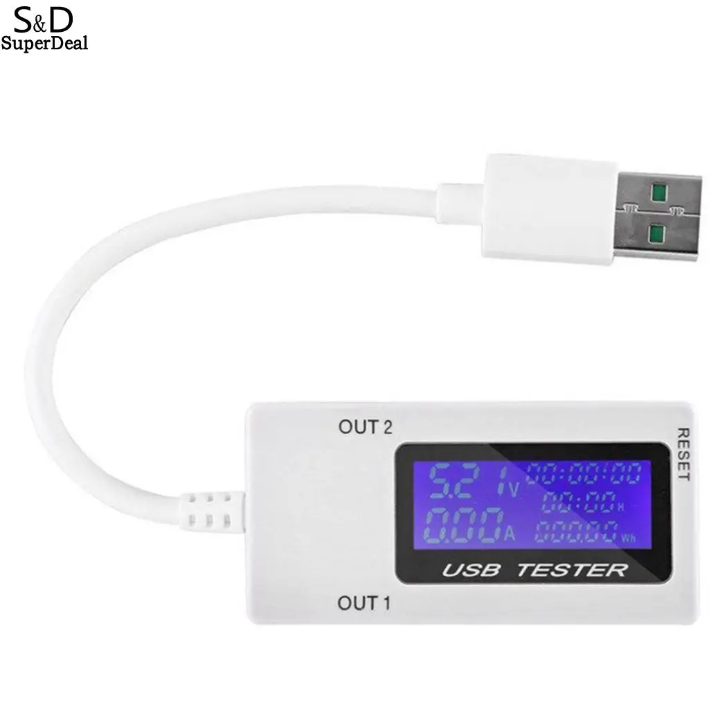 Current Tester 0A Flow Digital LCD Mini 5A Voltage 99999 mAh Charger Voltage Current 1 USB Display Power 0 Yes Discharge
Current Tester 0A Flow Digital LCD Mini 5A Voltage 99999 mAh Charger Voltage Current 1 USB Display Power 0 Yes Discharge