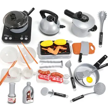 Children's Kitchen Toys Cooking Simulation Meal Kitchenware Baby Kitchenware Set Pretend Play Toys For Kids
Children's Kitchen Toys Cooking Simulation Meal Kitchenware Baby Kitchenware Set Pretend Play Toys For Kids