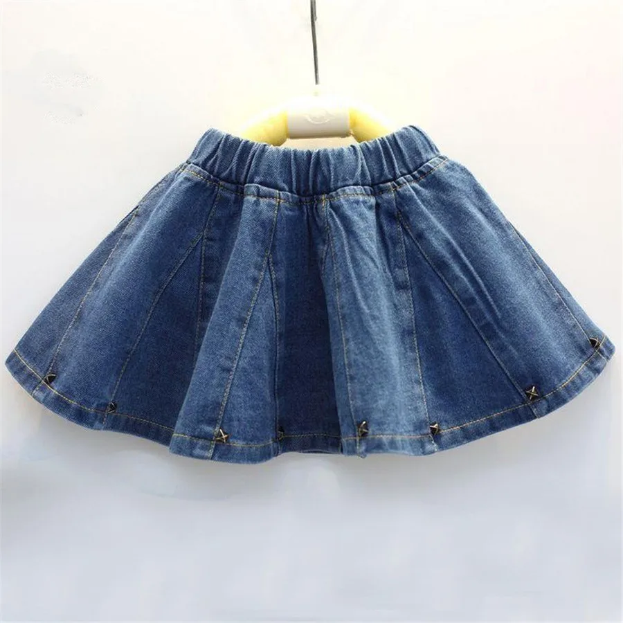 Girls Skirts Fashion Denim Pleated Skirt Cotton Sweet Childs Skirts For 3 4 5 6 7 8 9 Years Girls Spring Autumn Children Skirt
Girls Skirts Fashion Denim Pleated Skirt Cotton Sweet Childs Skirts For 3 4 5 6 7 8 9 Years Girls Spring Autumn Children Skirt