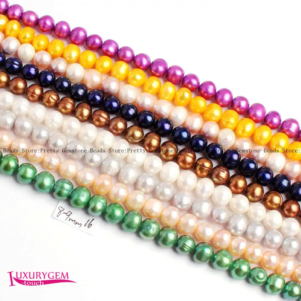 8-8.5mm Multicolor Natural Freshwater Pearl Oval Shape DIY Loose Beads Strand 35cm Jewelry Making wj404
8-8.5mm Multicolor Natural Freshwater Pearl Oval Shape DIY Loose Beads Strand 35cm Jewelry Making wj404