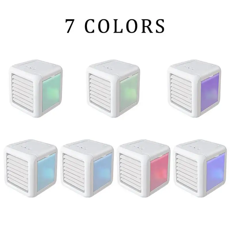 850/500mL USB Portable Air Conditioner Humidifier Air Cooling Purifier Fan 7 Colors Light Desktop Air Cooling Fan for Home Room
850/500mL USB Portable Air Conditioner Humidifier Air Cooling Purifier Fan 7 Colors Light Desktop Air Cooling Fan for Home Room