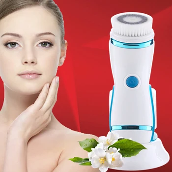 Cleaning Face Cleaner USB Charging Facial Care Brush With 4 Wash Brush Vibrate Waterproof Electric Face Cleanser Massage Machine
Cleaning Face Cleaner USB Charging Facial Care Brush With 4 Wash Brush Vibrate Waterproof Electric Face Cleanser Massage Machine