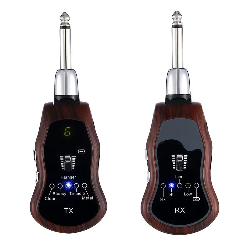 Portable Wireless Guitar Effector Clean/Bluesy/Flanger/Tremolo/Metal 5 Sound Modes Bluetooth Electric Guitar Effector
Portable Wireless Guitar Effector Clean/Bluesy/Flanger/Tremolo/Metal 5 Sound Modes Bluetooth Electric Guitar Effector