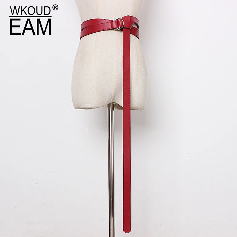 WKOUD EAM 2019 New Spring Summer Pu Leather Black 4 Color Buckle Split Joint Personality Long Belt Women Fashion All-match JT47
WKOUD EAM 2019 New Spring Summer Pu Leather Black 4 Color Buckle Split Joint Personality Long Belt Women Fashion All-match JT47
