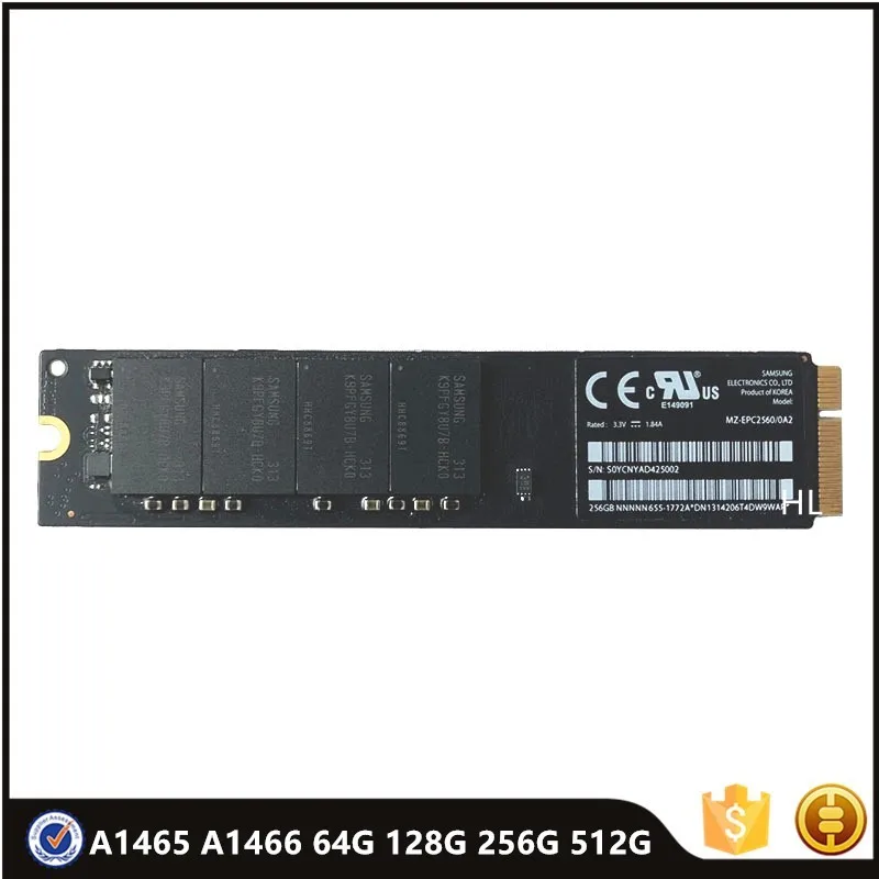 Sale 64GB 128GB 256GB 512GB SSD For Macbook Air 11" 13" A1465 A1466 Solid State Disk MD231 MD232 MD223 MD224 2012 Year Hard Disk
Sale 64GB 128GB 256GB 512GB SSD For Macbook Air 11" 13" A1465 A1466 Solid State Disk MD231 MD232 MD223 MD224 2012 Year Hard Disk