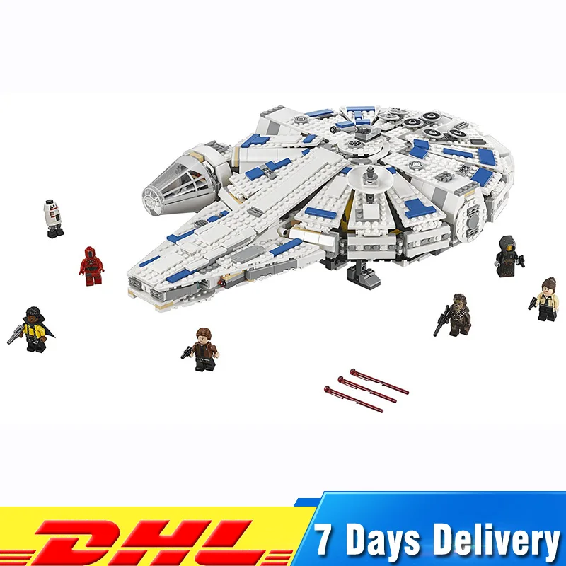 1584Pcs Star Plan Series The Kessel Run Millennuim Falcon Model Building Blocks Bricks Compatible LegoINGlys 75212 Toys Gifts 
1584Pcs Star Plan Series The Kessel Run Millennuim Falcon Model Building Blocks Bricks Compatible LegoINGlys 75212 Toys Gifts