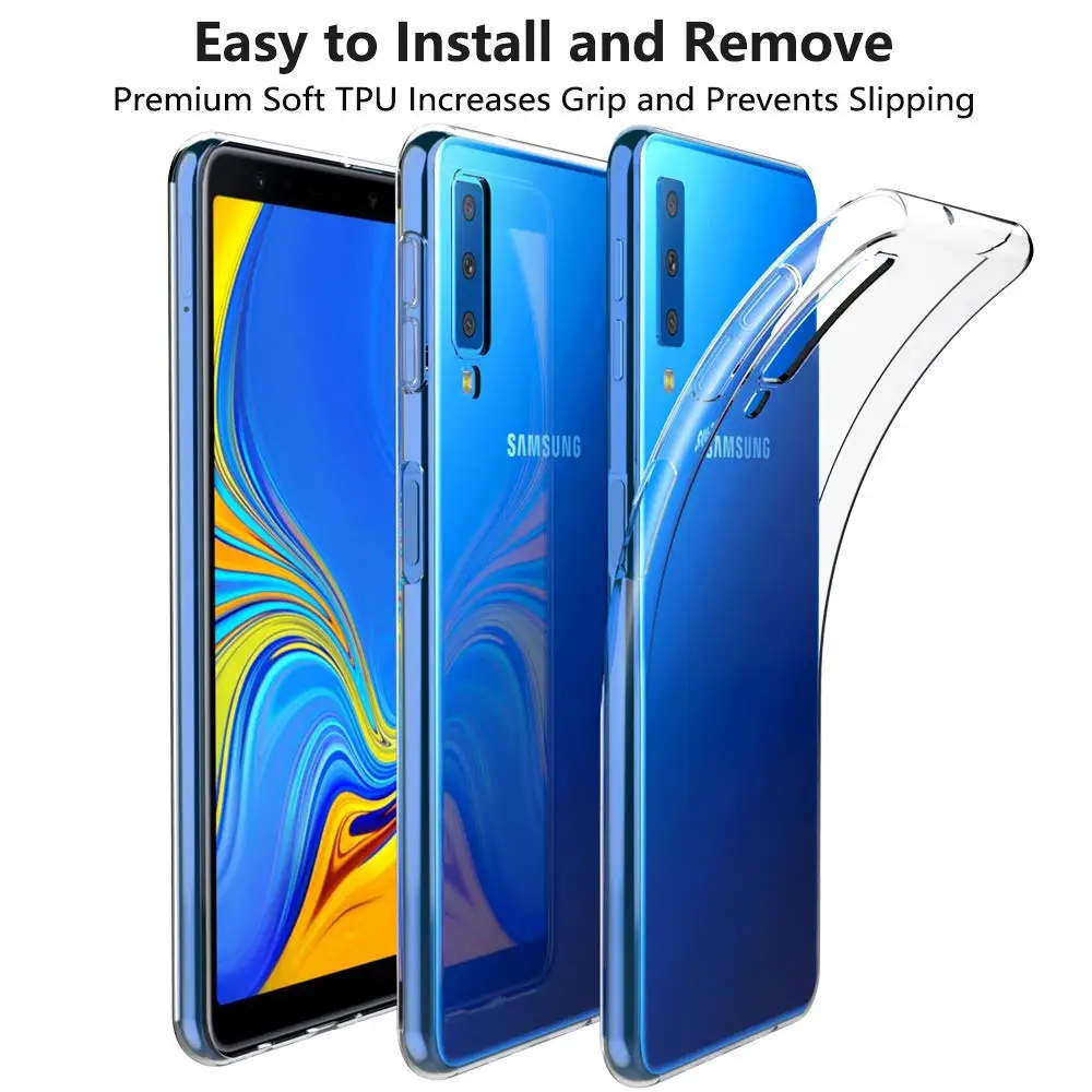 Back Cover For Samsung Galaxy S10 Lite A6 A8 Plus 2018 S8 S9 Case Soft Clear Silicone Phone Case For Samsung A7 2018 A750F Case
Back Cover For Samsung Galaxy S10 Lite A6 A8 Plus 2018 S8 S9 Case Soft Clear Silicone Phone Case For Samsung A7 2018 A750F Case