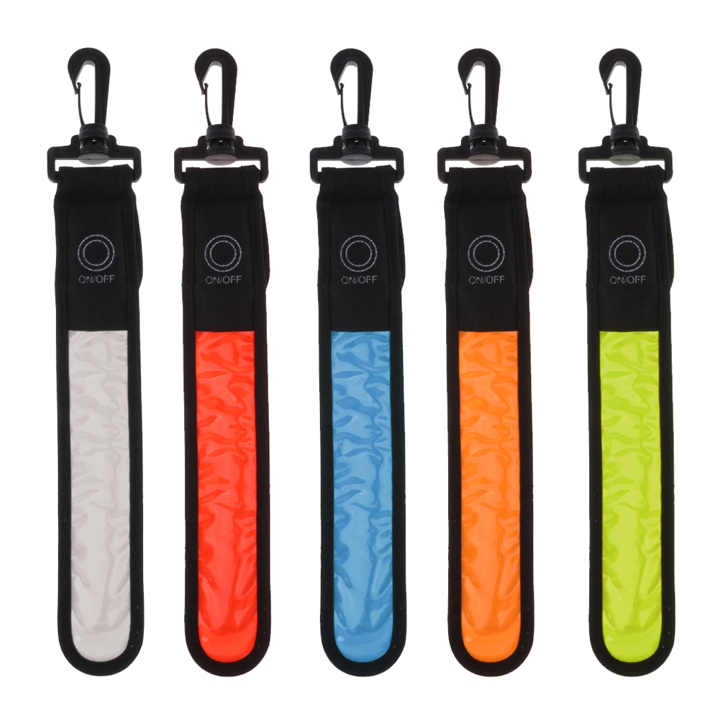 MagiDeal Backpack Reflective Strip Cycling Hiking Bag LED Reflector Light Reflect Bag Tag for Night Safety Walking Running
MagiDeal Backpack Reflective Strip Cycling Hiking Bag LED Reflector Light Reflect Bag Tag for Night Safety Walking Running