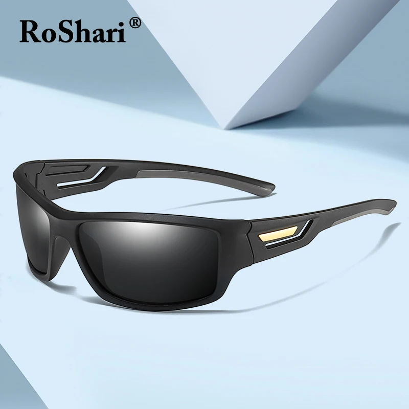 ROSHARI Fashion Polarized Sunglasses Men Luxury Brand Designer Vintage Driving Sun Glasses Male Goggles Shadow UV400 201909
ROSHARI Fashion Polarized Sunglasses Men Luxury Brand Designer Vintage Driving Sun Glasses Male Goggles Shadow UV400 201909