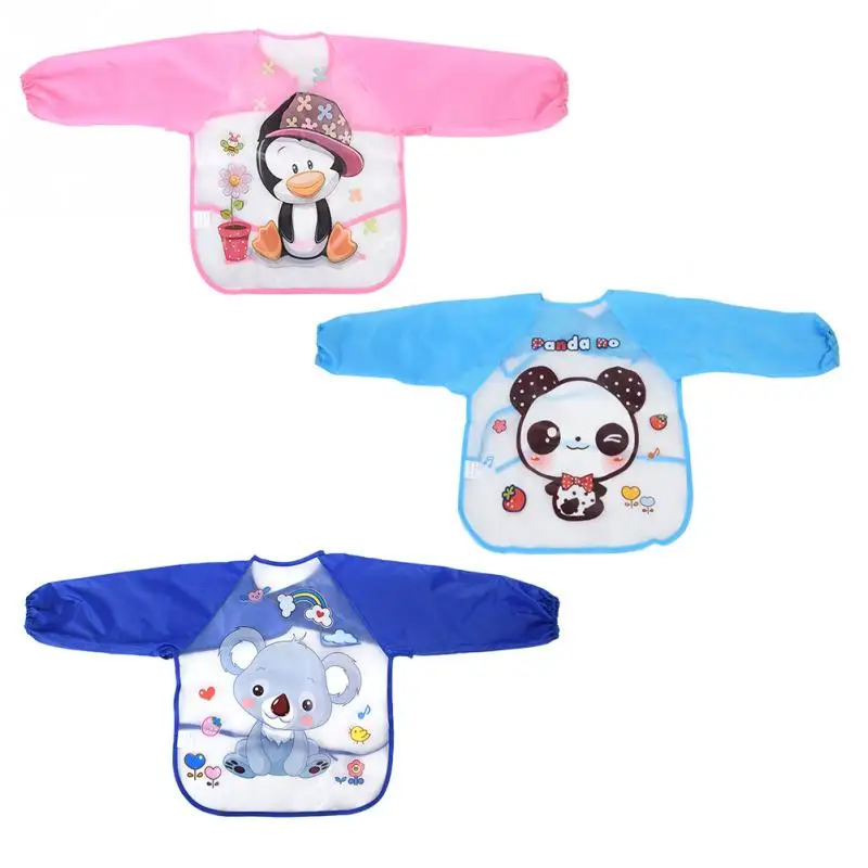Baby Bibs Long Sleeve soft EVA Waterproof Cartoon Children Apron Sleeve Feeding Bibs Kids Eating Breastplate Kids Cloth Stuff
Baby Bibs Long Sleeve soft EVA Waterproof Cartoon Children Apron Sleeve Feeding Bibs Kids Eating Breastplate Kids Cloth Stuff