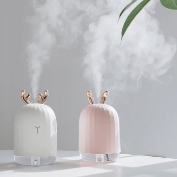220ML Air Humidifier Essential Oil Diffuser Aromatherapy Household Ultrasonic Mini Humidifier Usb Diffusers Deer Pink Rabbit
220ML Air Humidifier Essential Oil Diffuser Aromatherapy Household Ultrasonic Mini Humidifier Usb Diffusers Deer Pink Rabbit