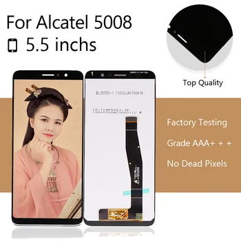 10pcs/lot for Alcatel 1X 5008 LCD Display +Touch Screen Digitizer Assembly for Alcatel 5008 Display free shipping DHL EMS
10pcs/lot for Alcatel 1X 5008 LCD Display +Touch Screen Digitizer Assembly for Alcatel 5008 Display free shipping DHL EMS