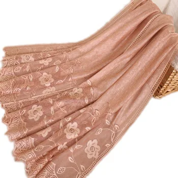 2018 Knitting Ventilation Monochrome Woman hijab Scarf New Autumn Winter Shawl scarfs jilbab
2018 Knitting Ventilation Monochrome Woman hijab Scarf New Autumn Winter Shawl scarfs jilbab