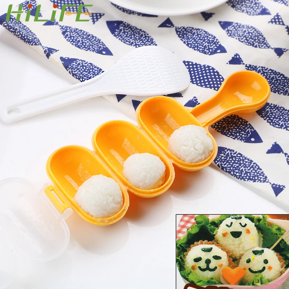 HILIFE Sushi Making Tools DIY Kitchen Bento Accessories Japan Onigiri Rice Mold Food Press Rice Ball Molds Sushi Mold
HILIFE Sushi Making Tools DIY Kitchen Bento Accessories Japan Onigiri Rice Mold Food Press Rice Ball Molds Sushi Mold