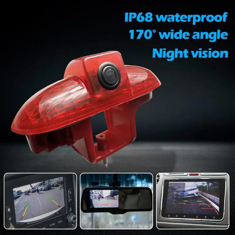 IP68 Waterproof Brake Light Rear View Parking Camera for Renault 2001-2014 Trafic Vauxhall Vivaro 170 Degrees Camera
IP68 Waterproof Brake Light Rear View Parking Camera for Renault 2001-2014 Trafic Vauxhall Vivaro 170 Degrees Camera
