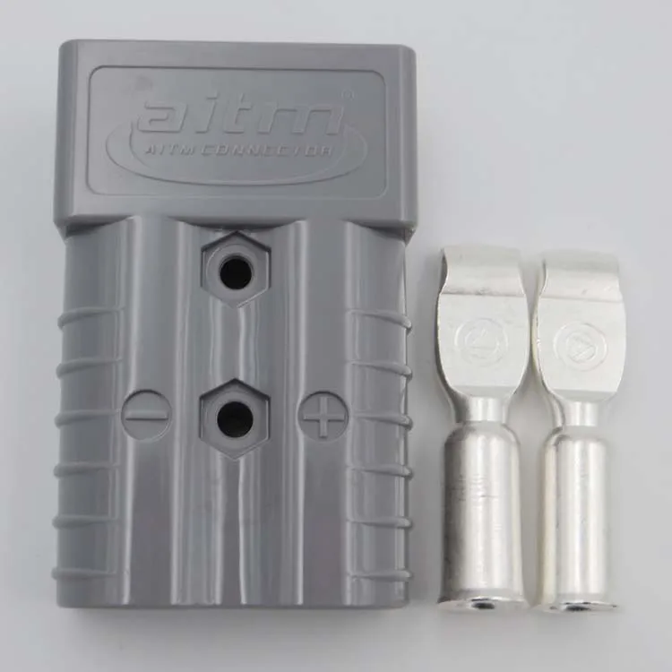 2 Sets 175A/350A 600V Anderson Connector Plug Grey Color Two Pole Double pole Solar Caravan Boats pole Anderson Plug
2 Sets 175A/350A 600V Anderson Connector Plug Grey Color Two Pole Double pole Solar Caravan Boats pole Anderson Plug