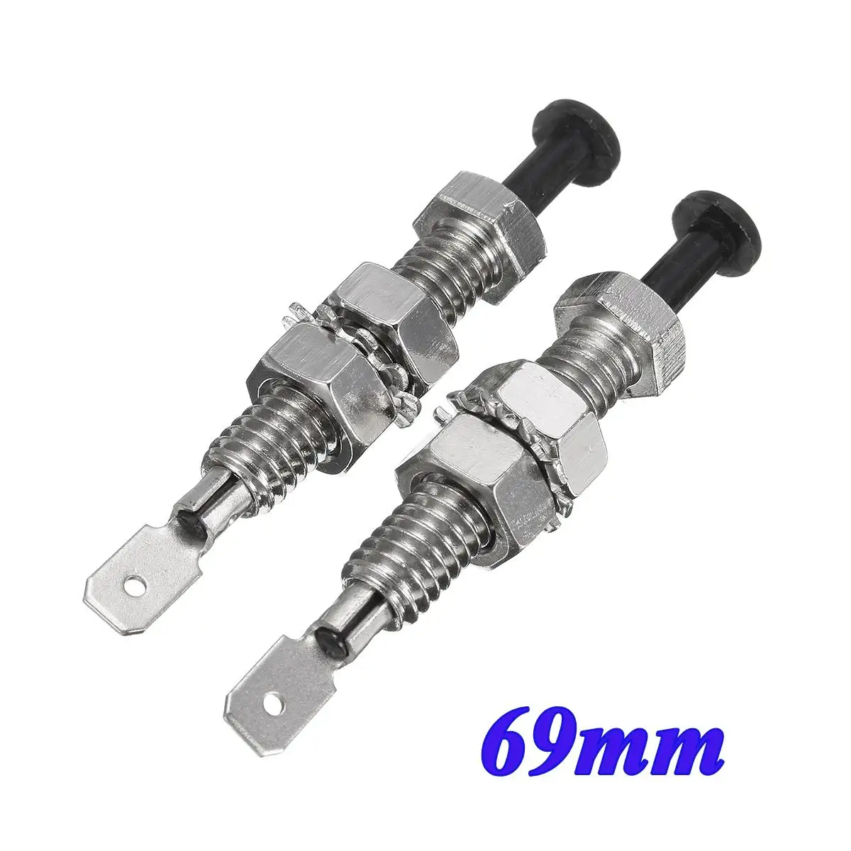 69mm 2.75" 2pcs Universal Engine Car Truck Door Pin Switch Adjustable Bonnet Alarm Light Hood
69mm 2.75" 2pcs Universal Engine Car Truck Door Pin Switch Adjustable Bonnet Alarm Light Hood