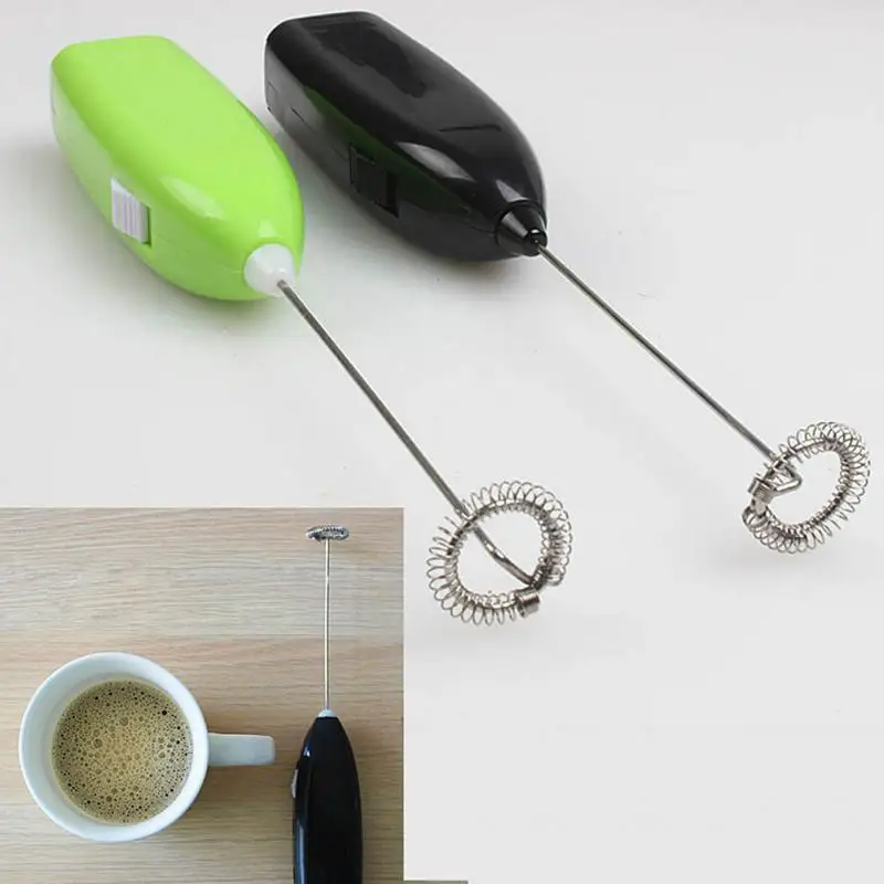 New Electric Mixer Egg Beater Hot Coffee Milk frother foamer Drink Whisk Mini Handle Stirrer Kitchen Tool Drop Shipping #08
New Electric Mixer Egg Beater Hot Coffee Milk frother foamer Drink Whisk Mini Handle Stirrer Kitchen Tool Drop Shipping #08