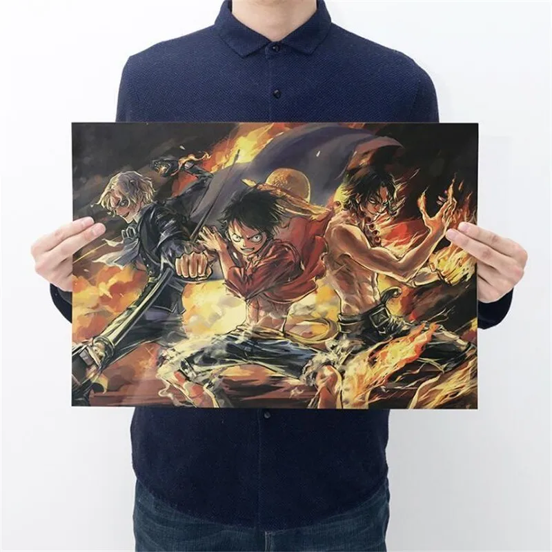 Classic Anime One Piece Portrait Vintage Poster Luffy Room Decoration Stickers Wall Decor Kraft Paper Home Decor Wall Sticker
Classic Anime One Piece Portrait Vintage Poster Luffy Room Decoration Stickers Wall Decor Kraft Paper Home Decor Wall Sticker