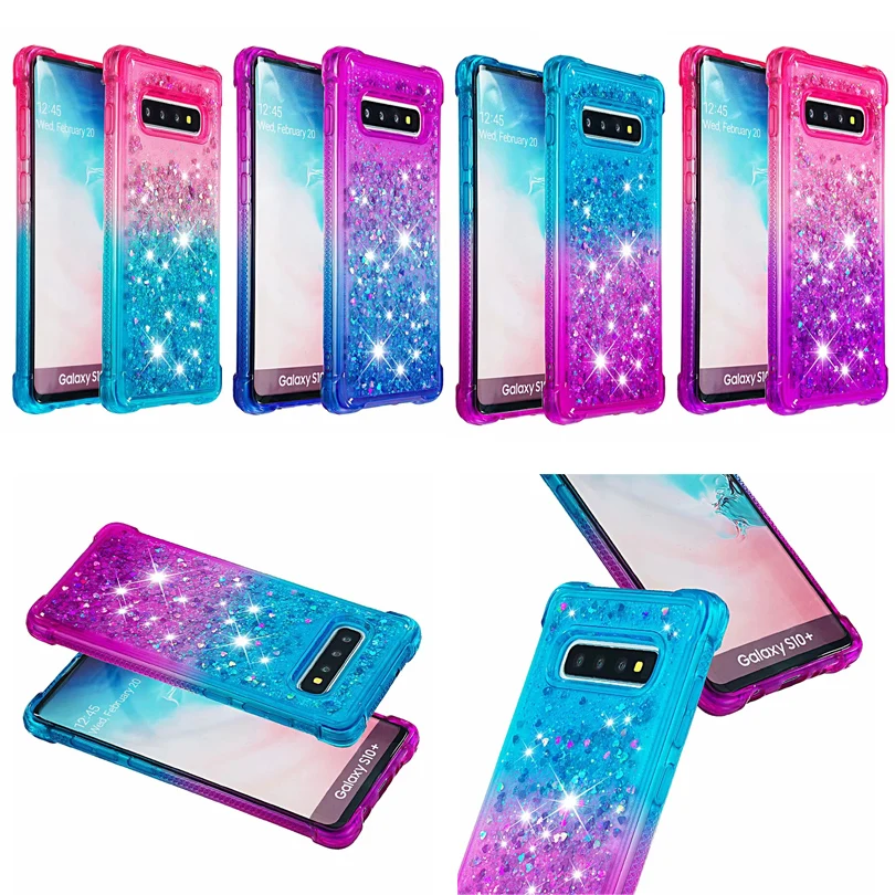 Shockproof Phone Case For Samsung S10E S9 S8 Plus Case Gradient Quicksand TPU Bumper Cover For Samsung Galaxy S10 Plus S10 S9 S8
Shockproof Phone Case For Samsung S10E S9 S8 Plus Case Gradient Quicksand TPU Bumper Cover For Samsung Galaxy S10 Plus S10 S9 S8