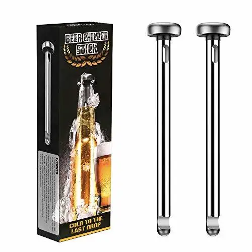 Kollea Stainless Steel Beer Chiller Stick Beverage Cooler Cooling Sticks, Man Birthday Gift, Beer Gift For Men
Kollea Stainless Steel Beer Chiller Stick Beverage Cooler Cooling Sticks, Man Birthday Gift, Beer Gift For Men