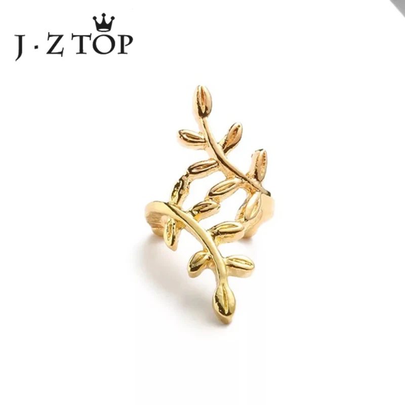 JZTOP Punk Gold Silver Color Leaves Clip Earrings Woman Charm Metal Plant Cartilage Clip Ear Cuff Earring Girl Party Jewelry
JZTOP Punk Gold Silver Color Leaves Clip Earrings Woman Charm Metal Plant Cartilage Clip Ear Cuff Earring Girl Party Jewelry