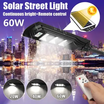 20-90W Solar Power LED Wall Street Light Lighting Waterproof Remote Control Lamp Powered for Outdoor Garden Courtyard Lighting
20-90W Solar Power LED Wall Street Light Lighting Waterproof Remote Control Lamp Powered for Outdoor Garden Courtyard Lighting