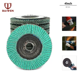 110mm Grinding Wheel Flap Disc Angle Grinder Sanding Tool Zirconia Wear Resistance Abrasive Tools 10pc 60Grit
110mm Grinding Wheel Flap Disc Angle Grinder Sanding Tool Zirconia Wear Resistance Abrasive Tools 10pc 60Grit