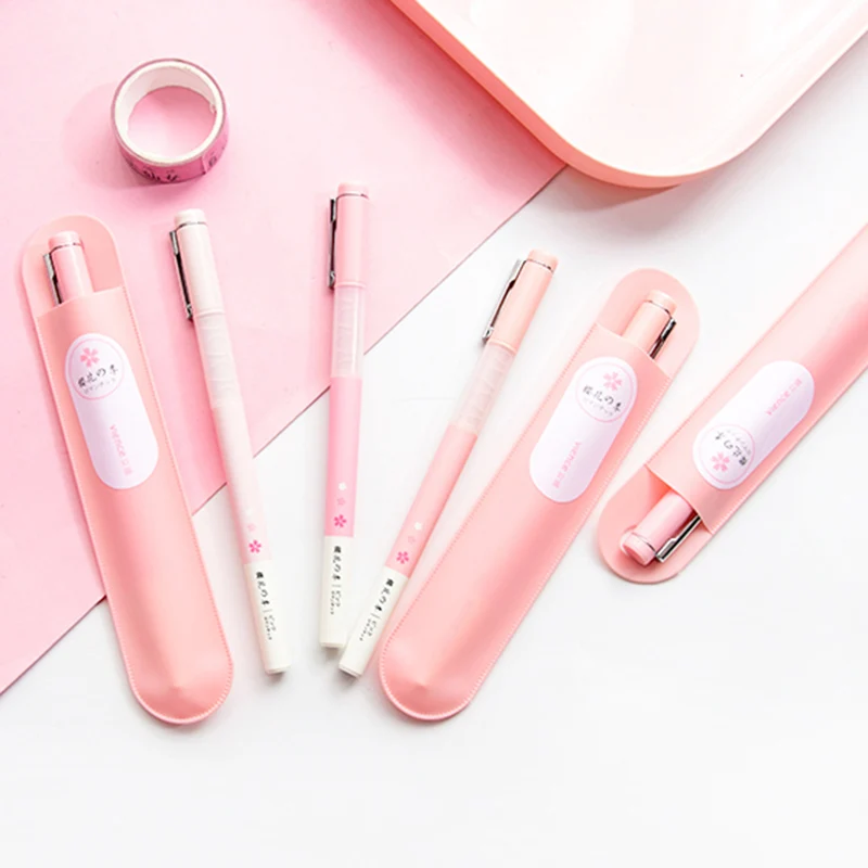 1PC Cute Pink Pens Creative Gel Pens With Pencil Case Lovely Neutral Pens For Girls Gifts School Office Supplies Stationery
1PC Cute Pink Pens Creative Gel Pens With Pencil Case Lovely Neutral Pens For Girls Gifts School Office Supplies Stationery