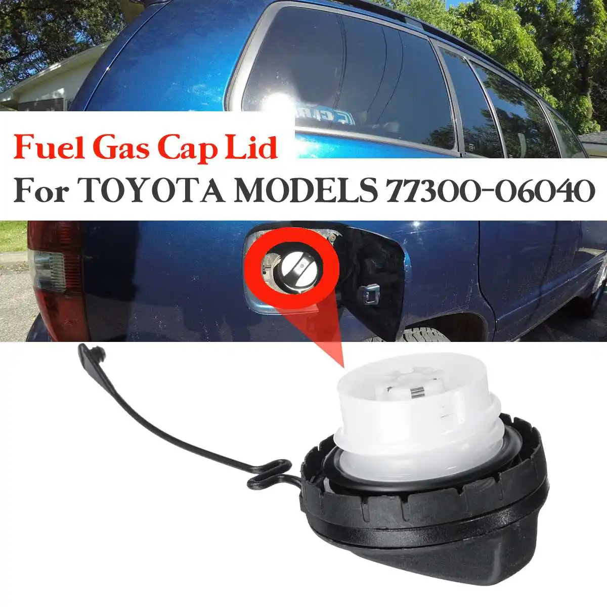 Car Fuel Tank Gas Cap Lid Cover Car Styling Automobiles Decoration Auto Replacement Parts for TOYOTA for MODELS 77300-06040
Car Fuel Tank Gas Cap Lid Cover Car Styling Automobiles Decoration Auto Replacement Parts for TOYOTA for MODELS 77300-06040