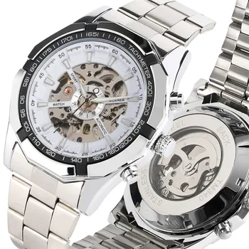 Skeleton Watch Men Automatic Mechanical Sport Men Steel Bangle Wristwatches Top Brand Luxury Clock Man Gift
Skeleton Watch Men Automatic Mechanical Sport Men Steel Bangle Wristwatches Top Brand Luxury Clock Man Gift