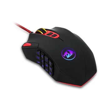 REDRAGON 24000DPI Adjustable USB Wired Gaming Mouse 18 Programmable Buttons 1 Profile Button 5 Programmable User Profiles
REDRAGON 24000DPI Adjustable USB Wired Gaming Mouse 18 Programmable Buttons 1 Profile Button 5 Programmable User Profiles