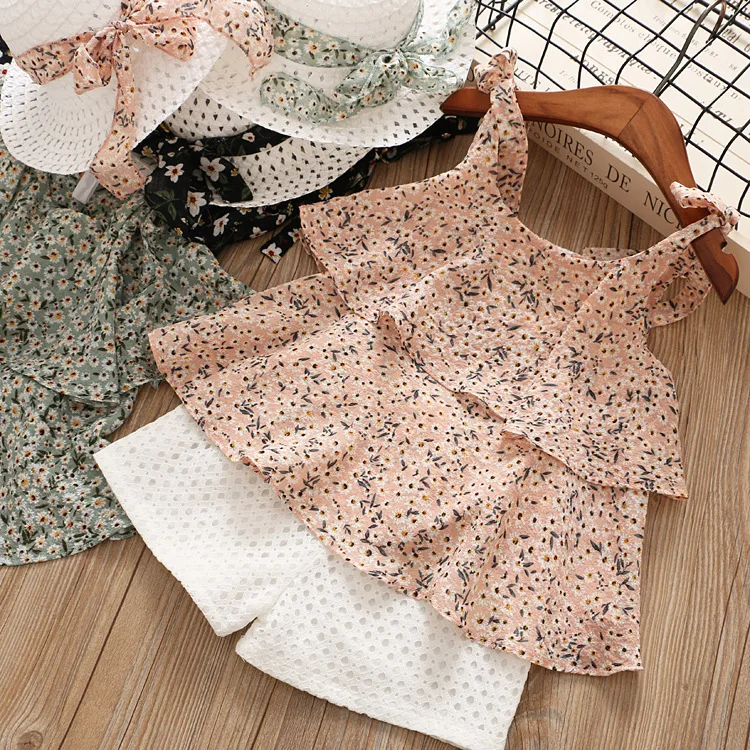 Girl Clothes Suit 2019 Summer Cool And Refreshing Camisole Chiffon + Shorts Two Paper Suit ( Match Hats )
Girl Clothes Suit 2019 Summer Cool And Refreshing Camisole Chiffon + Shorts Two Paper Suit ( Match Hats )
