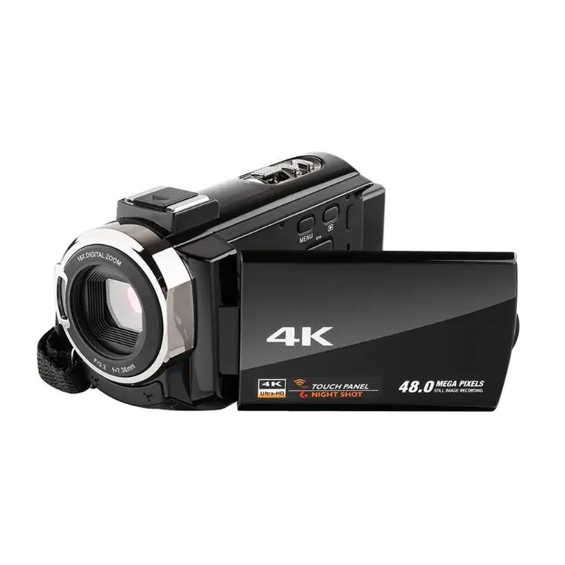 ALLOET 2160P 4K UHD Digital Video Camera 48MP 16X ZOOM 3.0" IPS Touch Screen WiFi IR Camcorder Home Use Camera DV Video Recorder
ALLOET 2160P 4K UHD Digital Video Camera 48MP 16X ZOOM 3.0" IPS Touch Screen WiFi IR Camcorder Home Use Camera DV Video Recorder