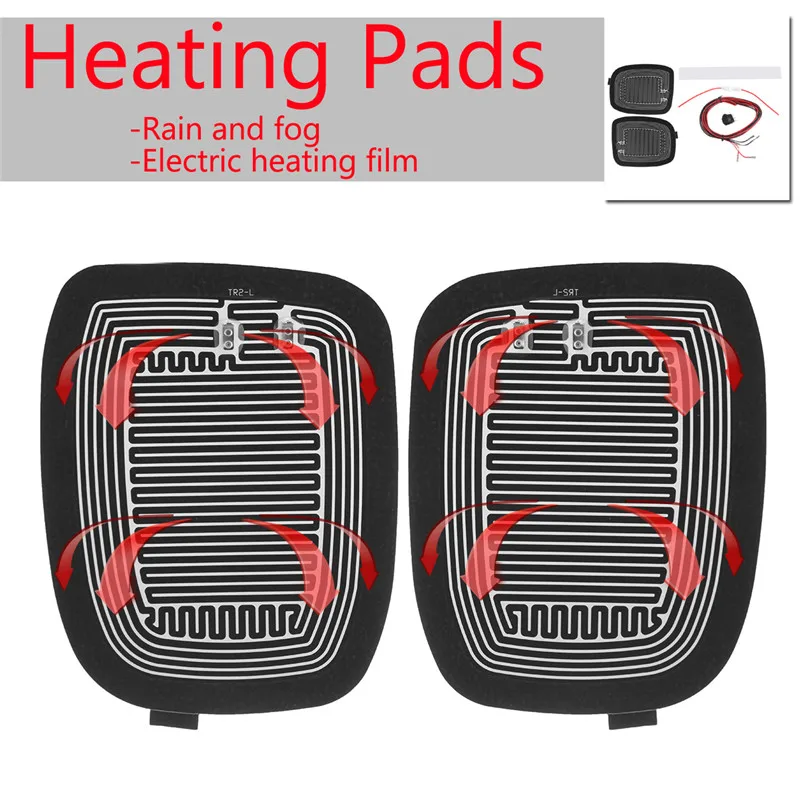 1set Glass Heating Demister Pads Car Side Mirror Heater Defogger Custom With Switch Universal DC 12V Quick Warm
1set Glass Heating Demister Pads Car Side Mirror Heater Defogger Custom With Switch Universal DC 12V Quick Warm