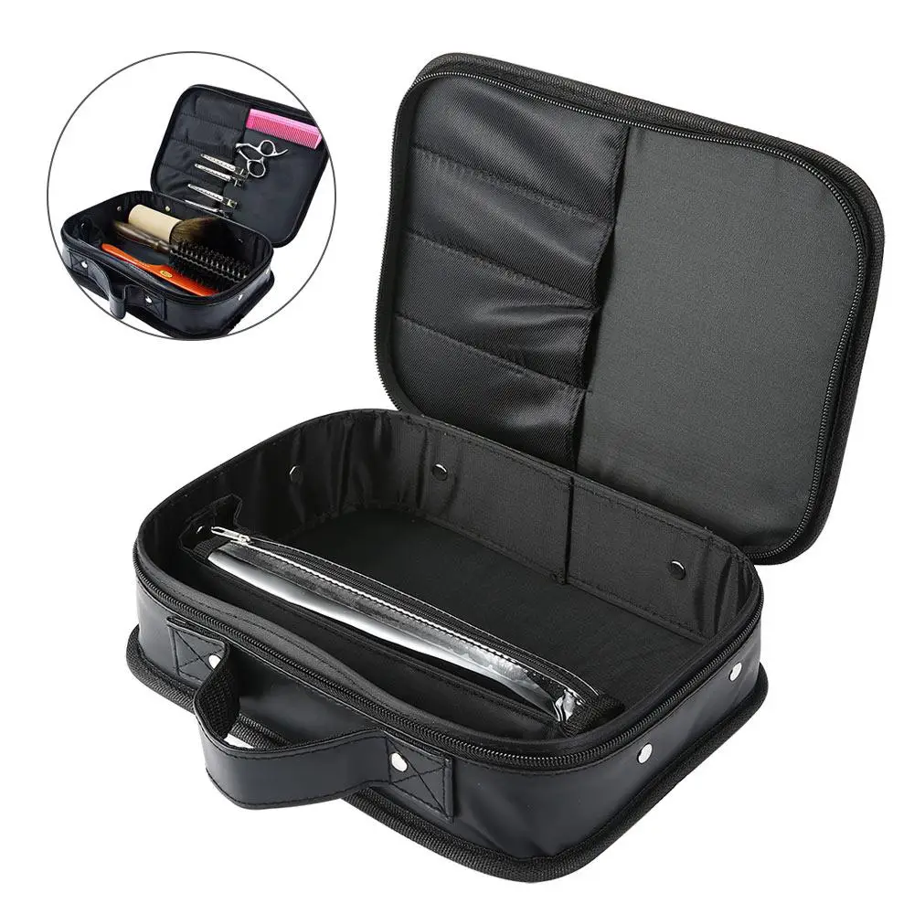 Portable Barber Hair Scissors Case Cosmetic Case Beauty Box PU Leather Salon Hairdressing Tool Carry Bag
Portable Barber Hair Scissors Case Cosmetic Case Beauty Box PU Leather Salon Hairdressing Tool Carry Bag