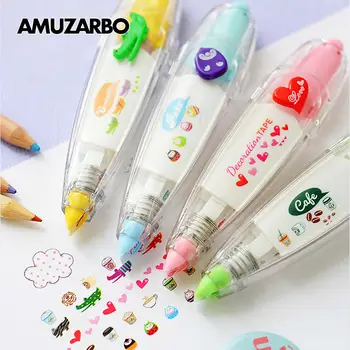 Korea Creative Correction Tape Sticker Cute Cartoon Book Decorative Student Supply Novelty Office School Supplies
Korea Creative Correction Tape Sticker Cute Cartoon Book Decorative Student Supply Novelty Office School Supplies