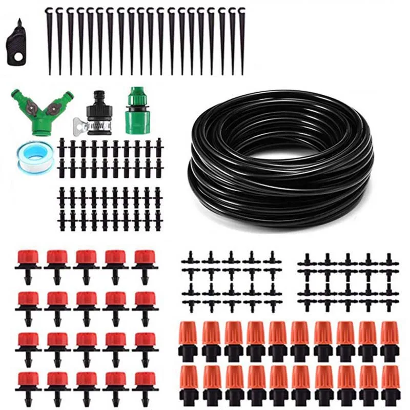 30m Automatic Micro Drip Irrigation System Garden Irrigation Spray Self Watering Kits with Adjustable Dripper
30m Automatic Micro Drip Irrigation System Garden Irrigation Spray Self Watering Kits with Adjustable Dripper
