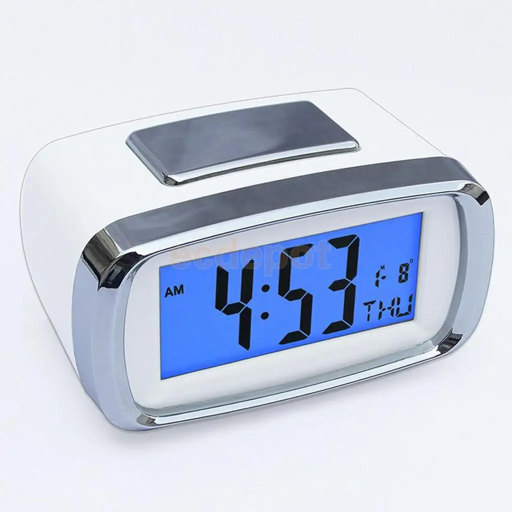 Digital Alarm Clock Snooze Clock Large LCD Display Time Date Week Display Electronic Clock with Backlight
Digital Alarm Clock Snooze Clock Large LCD Display Time Date Week Display Electronic Clock with Backlight