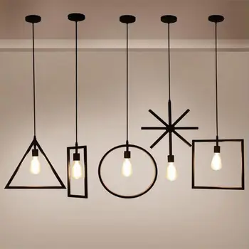 Nordic E27 Iron Geometry Hanging Droplight Adjustable Ceiling Pendant Lamp for Bedroom Living Room Hanging Lighting Lamps Decor
Nordic E27 Iron Geometry Hanging Droplight Adjustable Ceiling Pendant Lamp for Bedroom Living Room Hanging Lighting Lamps Decor