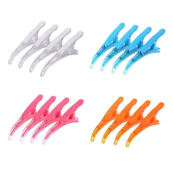 4pcs Plastic Elastic Hair Clips Antislip Hairpin Hairdressing Kit for Pro Salon Hair Care Styling Tools
4pcs Plastic Elastic Hair Clips Antislip Hairpin Hairdressing Kit for Pro Salon Hair Care Styling Tools