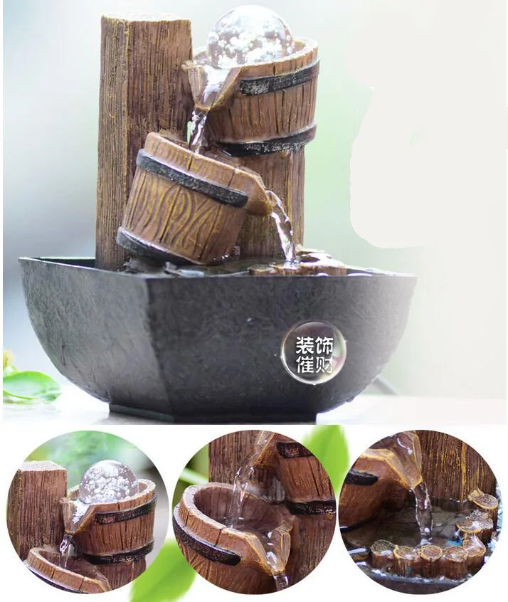 Micro Landscape Decoration Decorative Indoor Potted Succulents Home Furnishing Rockery Water Fountain Fengshui Resin Decoration
Micro Landscape Decoration Decorative Indoor Potted Succulents Home Furnishing Rockery Water Fountain Fengshui Resin Decoration