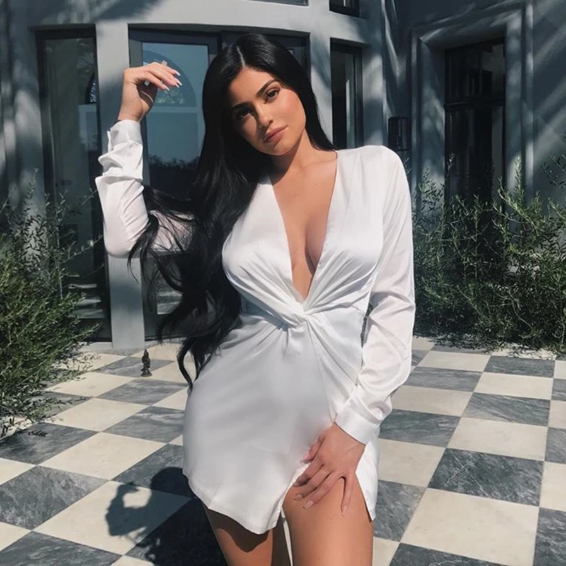 New 2019 Women's Deep V Bodycon Long Sleeve High Splice Party Cocktail Club Short Mini Dress
New 2019 Women's Deep V Bodycon Long Sleeve High Splice Party Cocktail Club Short Mini Dress