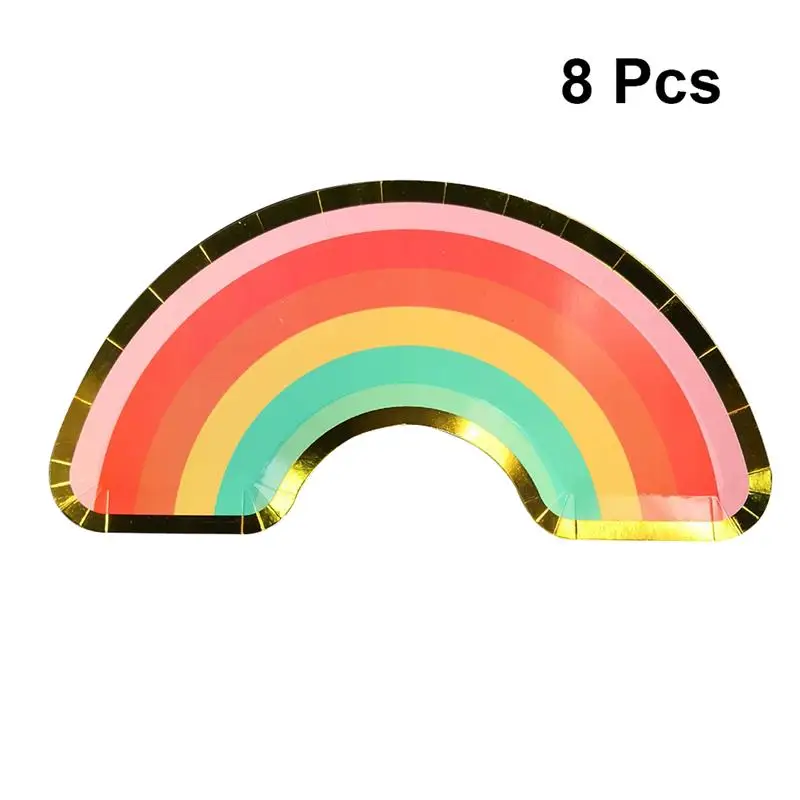 8pcs Disposable Rainbow Paper Plates Dessert Plates Cake Plate Food Plate for Afternoon Tea Party Supplies Birthday DIY Supplies
8pcs Disposable Rainbow Paper Plates Dessert Plates Cake Plate Food Plate for Afternoon Tea Party Supplies Birthday DIY Supplies
