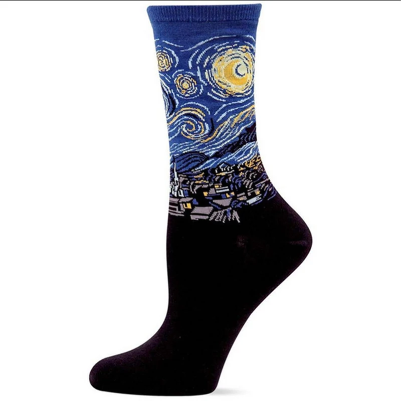 LNRRABC 19Patterns Cotton Famous Painting Printed Character Harajuku Design Socks Women Men Art Socks Clothing Accessories
LNRRABC 19Patterns Cotton Famous Painting Printed Character Harajuku Design Socks Women Men Art Socks Clothing Accessories