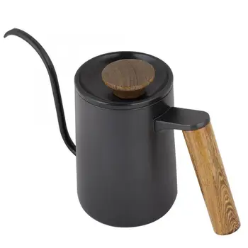 600ml Coffee Machine Fashion Stainless Steel Handle Drip Coffee Pot Long Gooseneck Spout Kettle Portable Coffee Maker
600ml Coffee Machine Fashion Stainless Steel Handle Drip Coffee Pot Long Gooseneck Spout Kettle Portable Coffee Maker