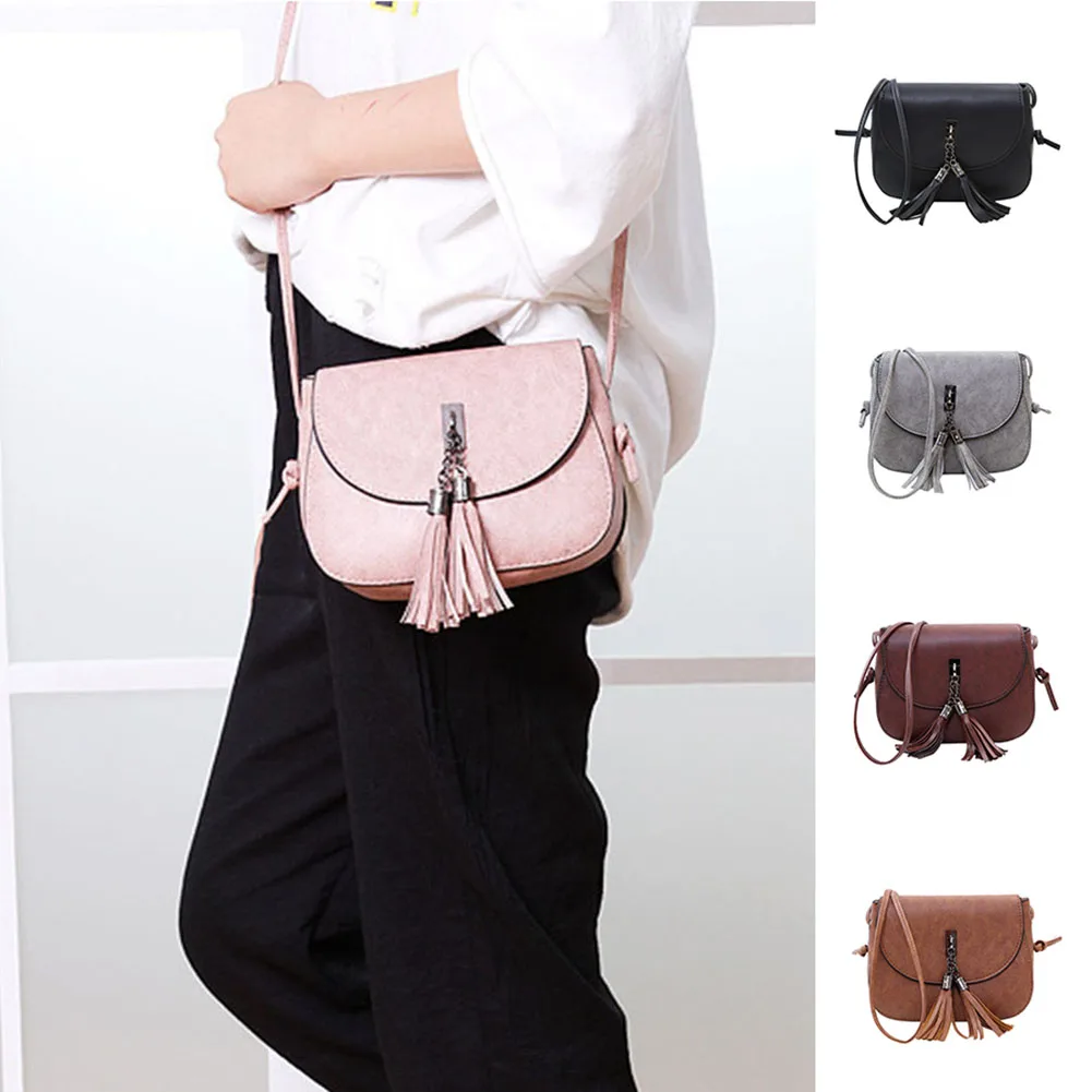 Fashion 2019 Small Women Bag Pink Gray Tassel Messenger Bag Female Handbags Mini Shoulder Crossbody Bag for Women Bolsa Feminina
Fashion 2019 Small Women Bag Pink Gray Tassel Messenger Bag Female Handbags Mini Shoulder Crossbody Bag for Women Bolsa Feminina