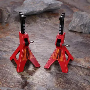 2pcs/set Metal Jack Stands Repairing Tool for 1/10 RC Crawler Cars Part Accessory Simulation Climbing Vehicles Model Repair Tool
2pcs/set Metal Jack Stands Repairing Tool for 1/10 RC Crawler Cars Part Accessory Simulation Climbing Vehicles Model Repair Tool