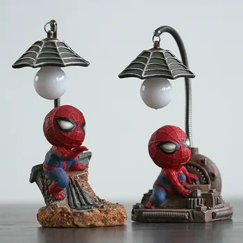 Creative Kids Night Light Led Resin Desktop Decorate Avengers Action Figures Spider Man Night Lamp Childern Gift
Creative Kids Night Light Led Resin Desktop Decorate Avengers Action Figures Spider Man Night Lamp Childern Gift