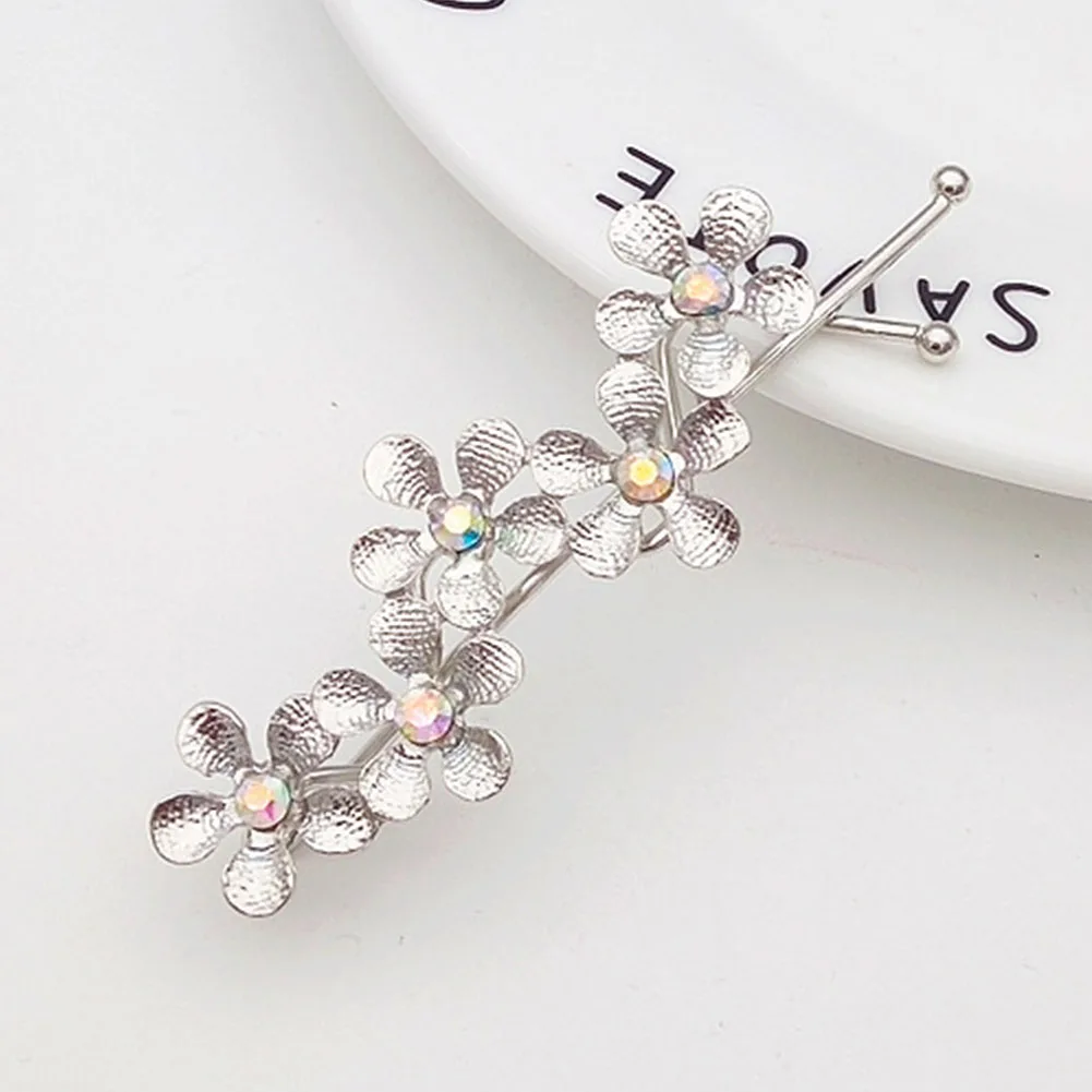 Hairpin Hair Clip Vintage Plum Floral Barrettes Hair Accessories Wedding -wear Rhinestone Side Clip Small
Hairpin Hair Clip Vintage Plum Floral Barrettes Hair Accessories Wedding -wear Rhinestone Side Clip Small
